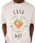 Casa Way Orange Mascot Short Sleeve T-Shirt