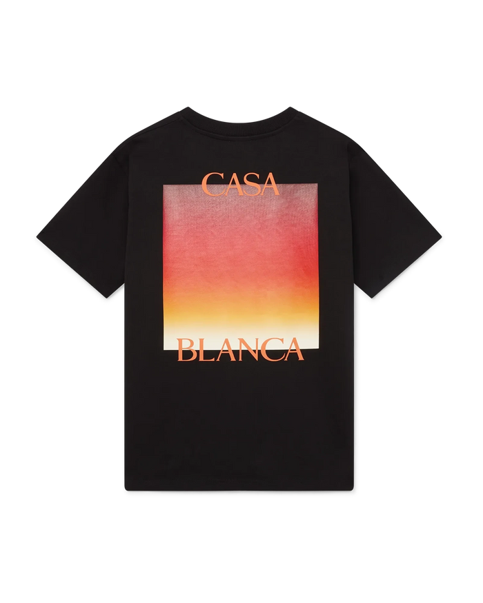 Gradient Square Short Sleeve T-Shirt