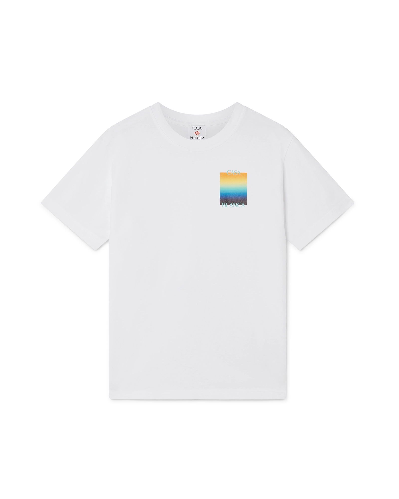Gradient Square Short Sleeve T-Shirt
