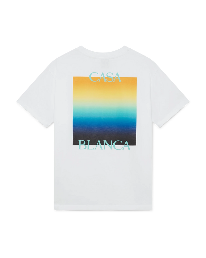 Gradient Square Short Sleeve T-Shirt