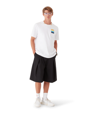 Gradient Square Short Sleeve T-Shirt