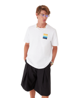 Gradient Square Short Sleeve T-Shirt
