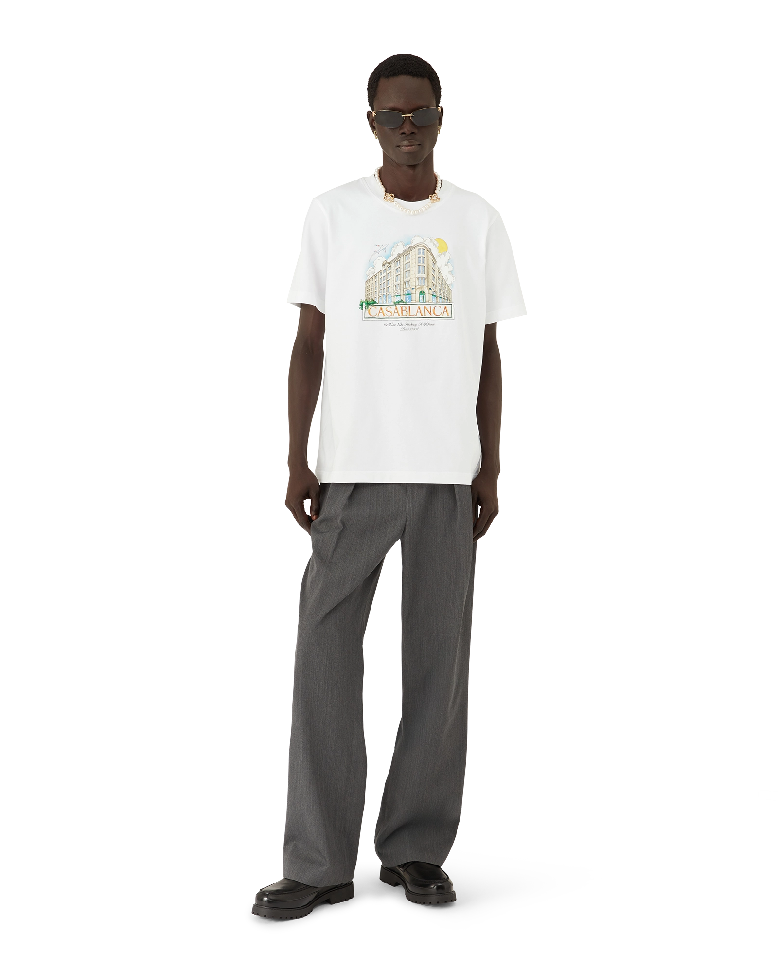 T-shirt à manches courtes imprimé Paris Store