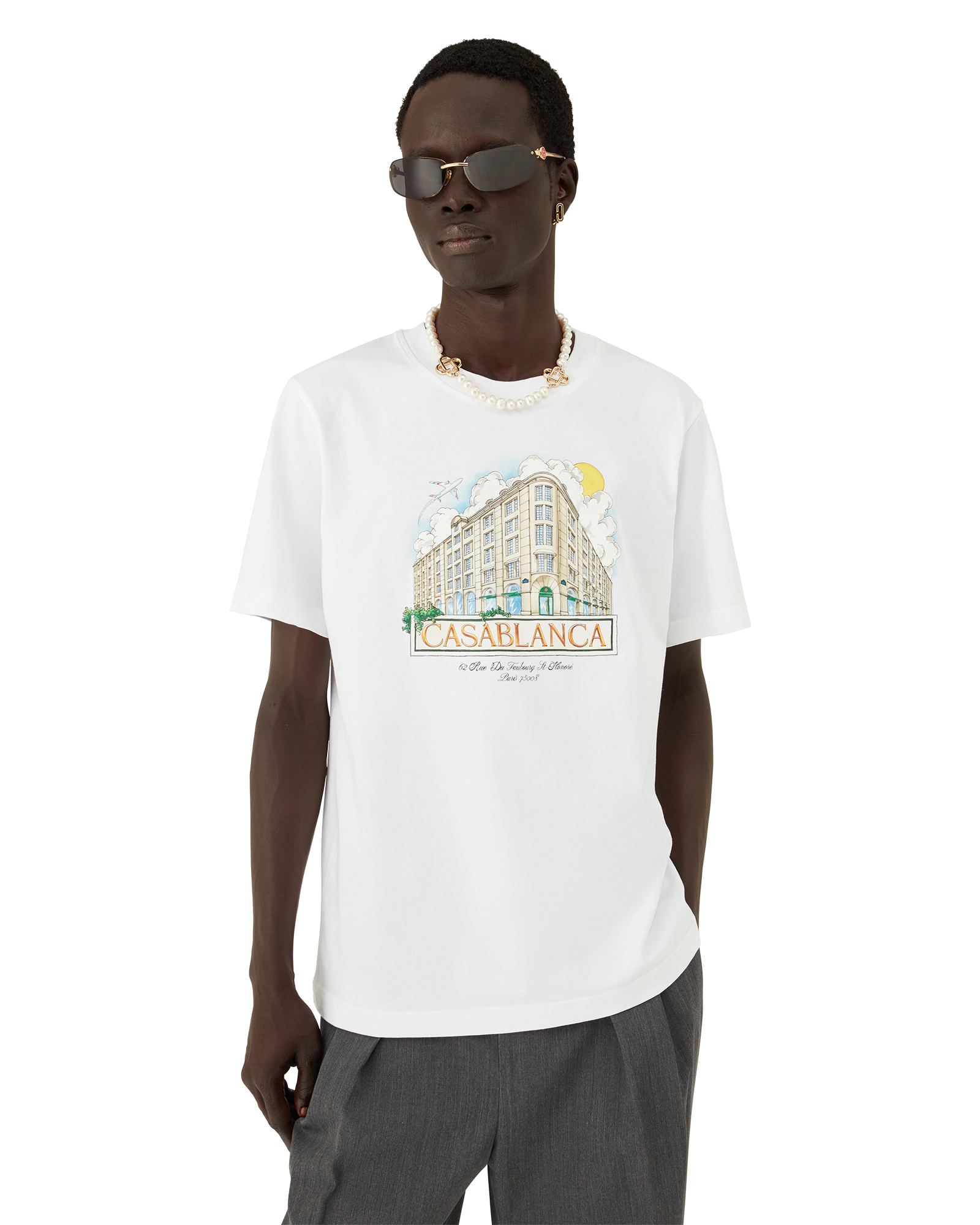 T-shirt à manches courtes imprimé Paris Store