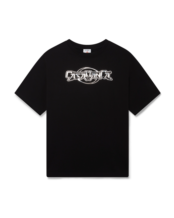 Casablanca Chrome Oversized Short Sleeve T-Shirt