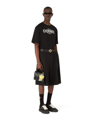 Casablanca Chrome Oversized Short Sleeve T-Shirt