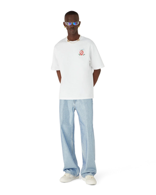 Dragonfly Floral Oversized Short Sleeve T-Shirt