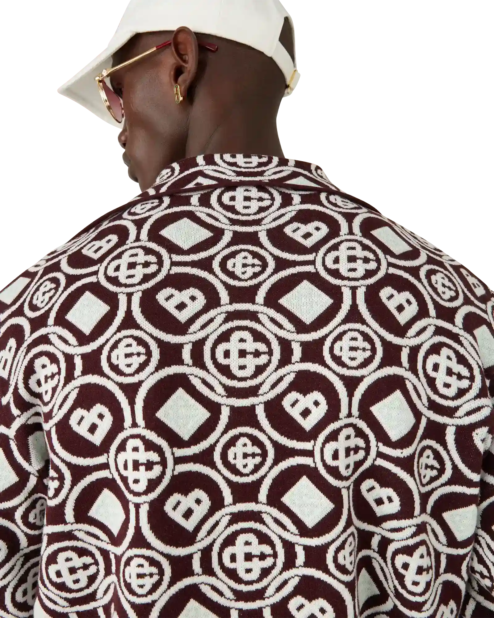 Monogram Cotton Knit Shirt