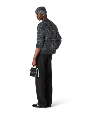 Fluffy Monogram Jumper