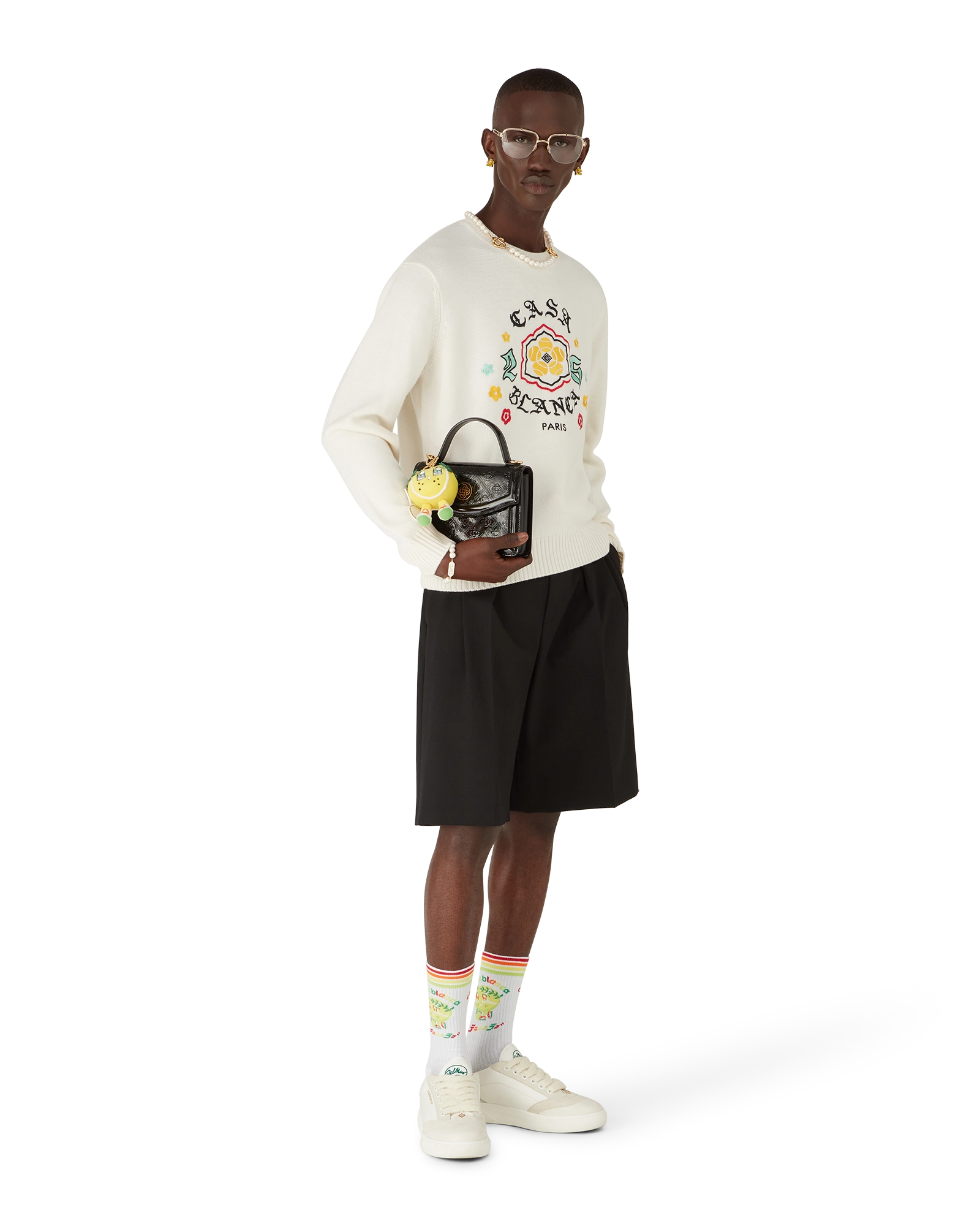 Emblem Merino Knit Crew Neck