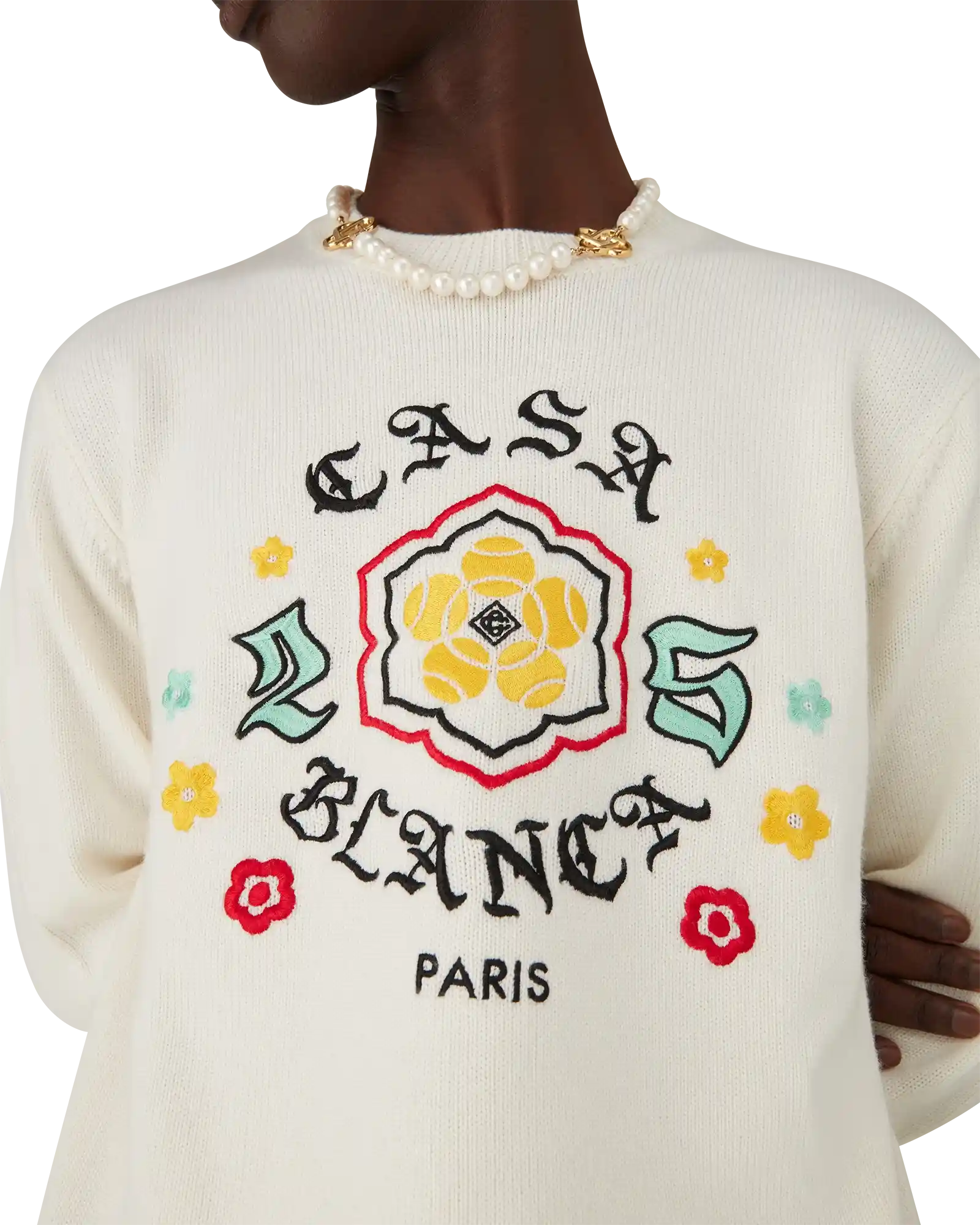 Emblem Merino Knit Crew Neck