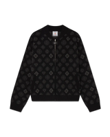 Monogram Jacquard Bomber Jacket