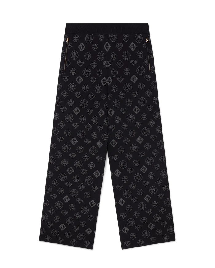 Monogram Jacquard Trousers