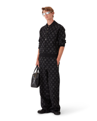 Monogram Jacquard Trousers