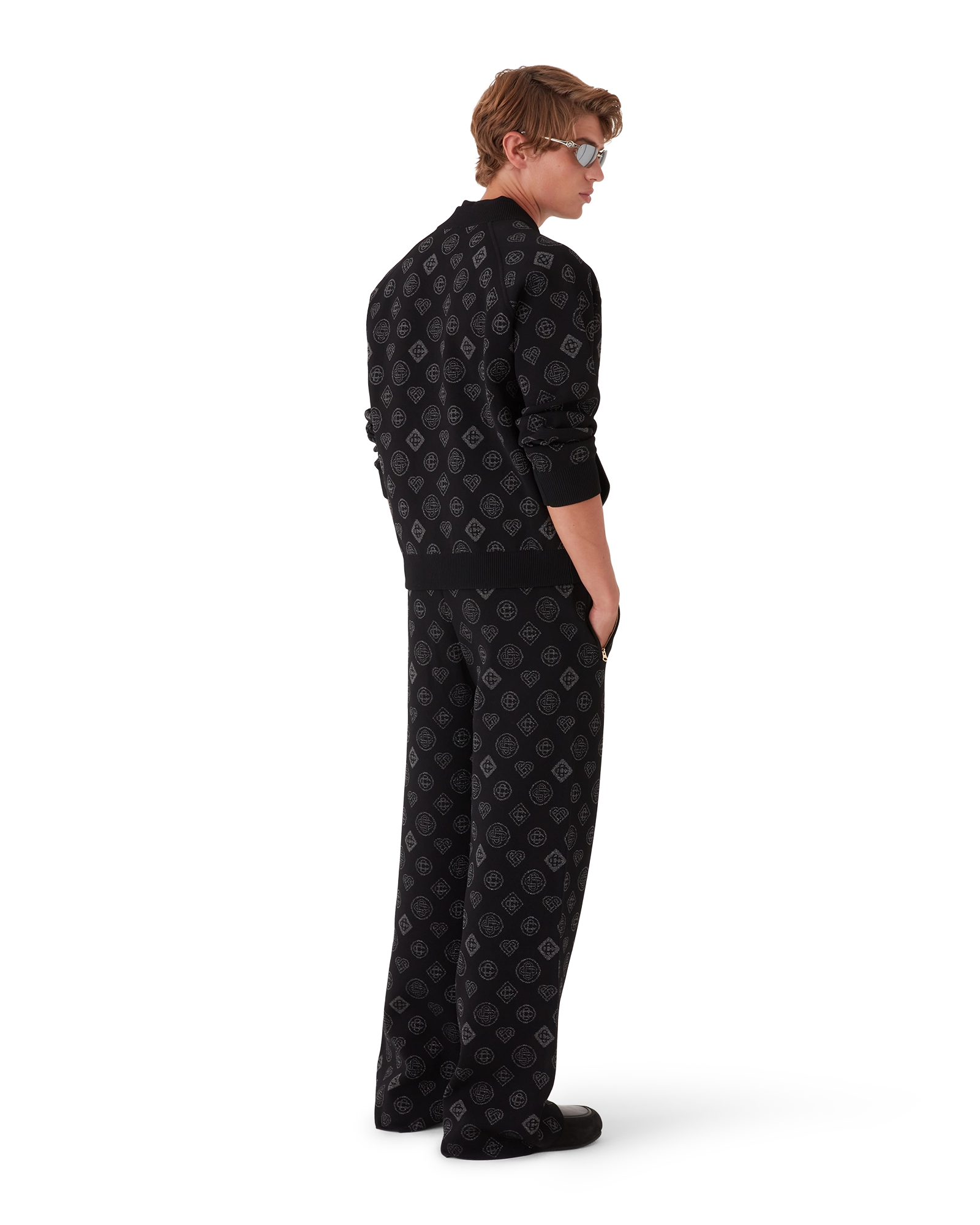 Monogram Jacquard Trousers