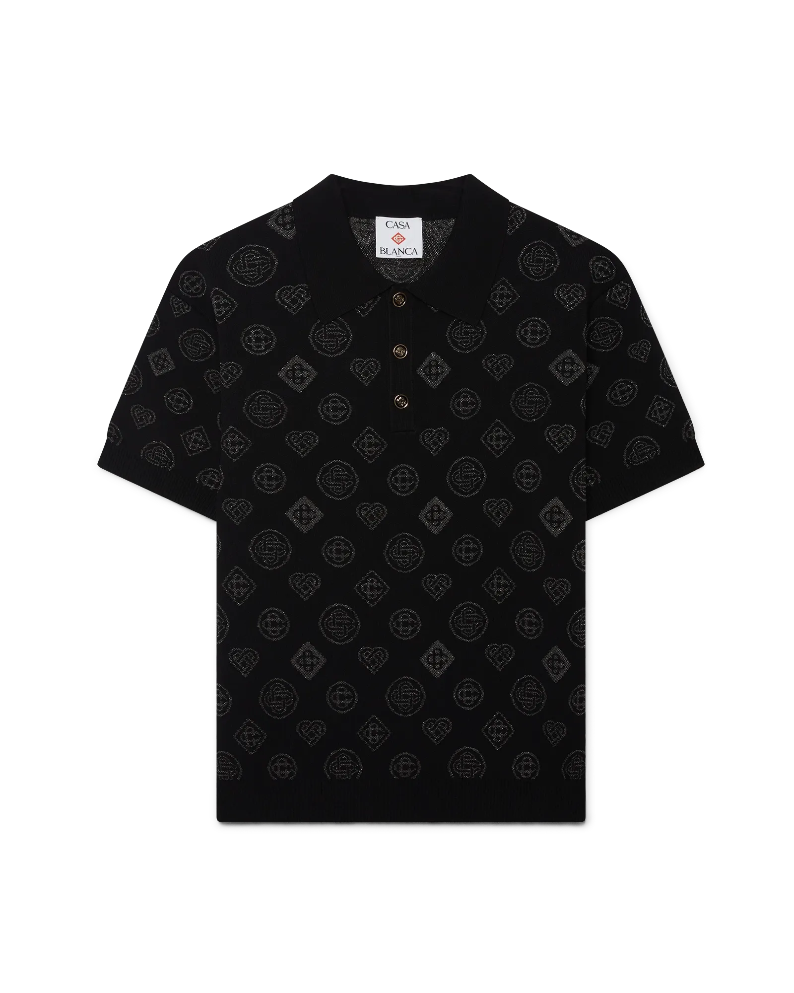 Monogram Jacquard Polo