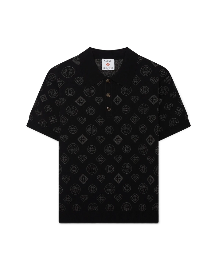 Monogram Jacquard Polo