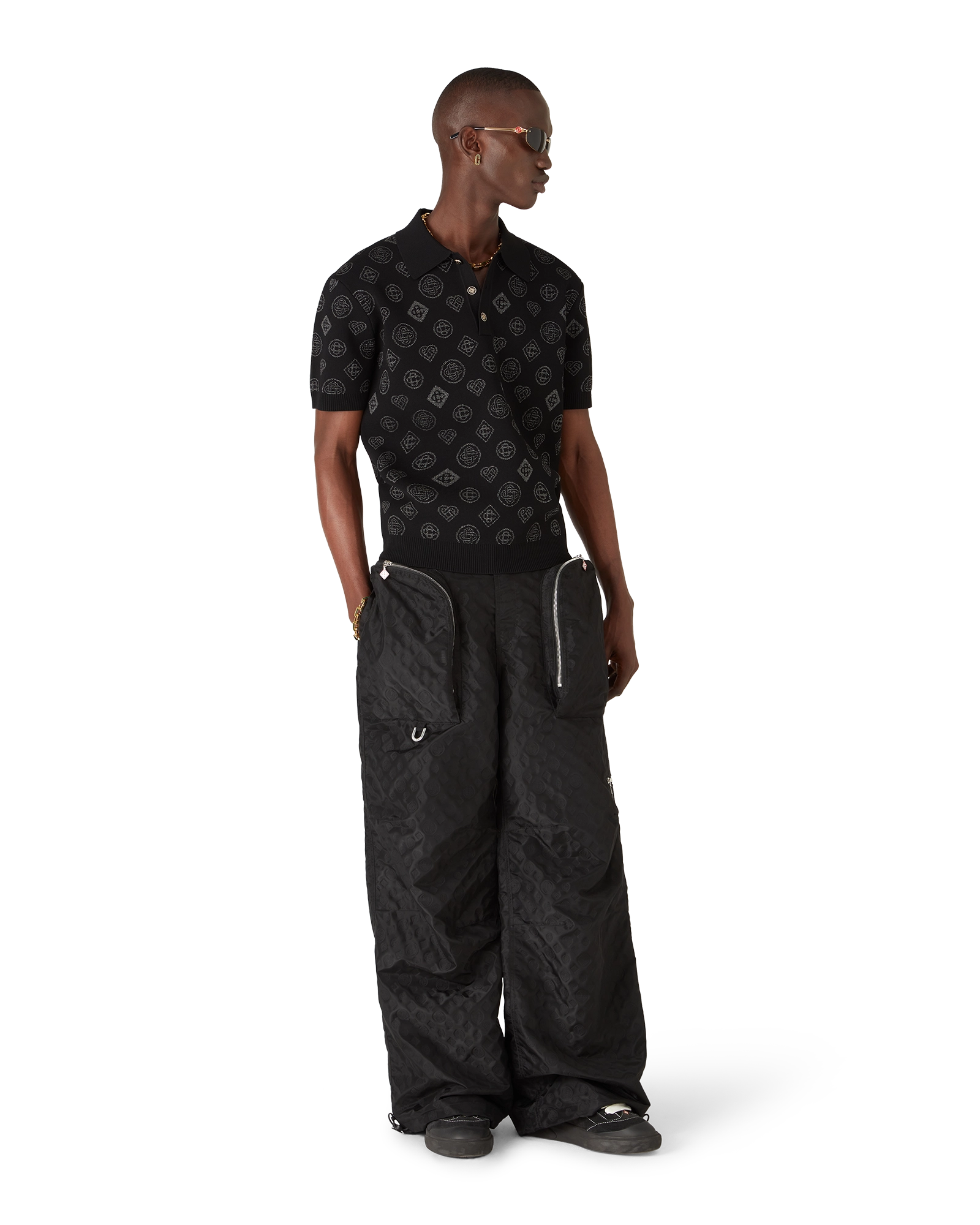 Monogram Jacquard Polo