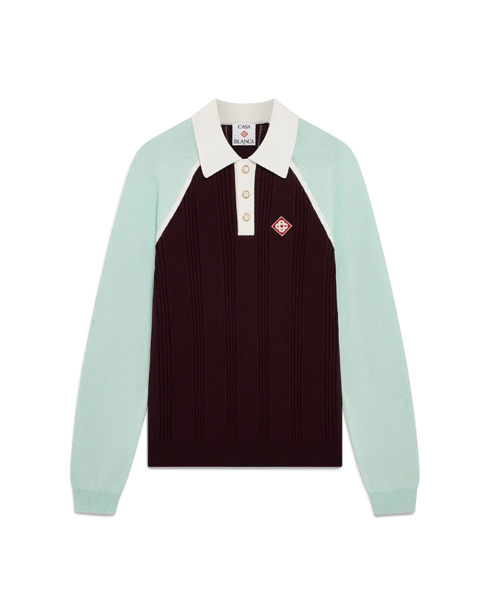 Merino Tennis Long Sleeve Polo