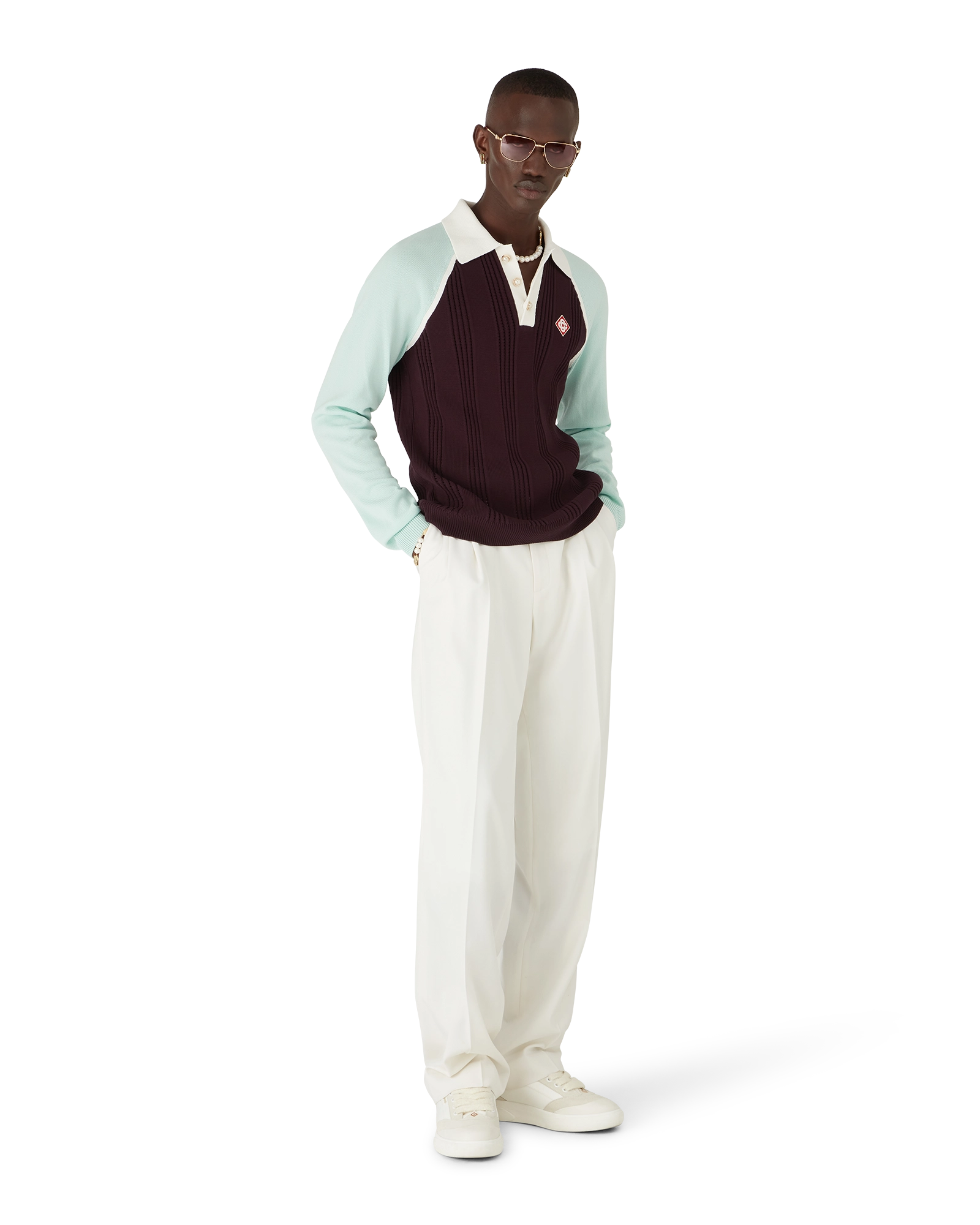 Tennis Long Sleeve Polo