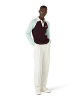 Merino Tennis Long Sleeve Polo