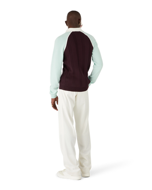 Merino Tennis Long Sleeve Polo