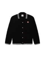 Embroidered Cotton Crochet Long Sleeve Shirt