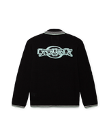 Embroidered Cotton Crochet Long Sleeve Shirt