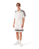 Tennis Cotton Crochet Short Sleeve Shirt