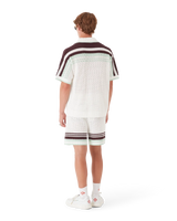 Tennis Cotton Crochet Short Sleeve Shirt