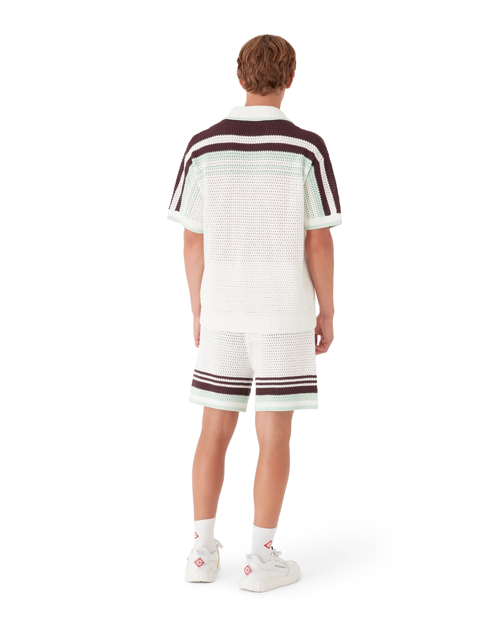 Tennis Cotton Crochet Shorts