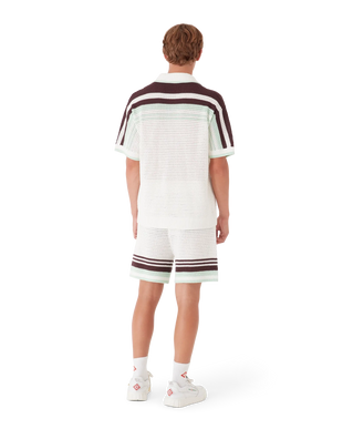 Tennis Cotton Crochet Shorts