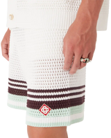 Short de tennis en crochet de coton