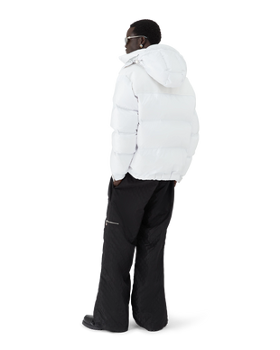 Nylon & Ripstop Down Puffer Jacket