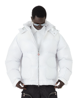 Doudoune en nylon et ripstop