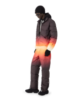 Gradient Quilted Puffer Jacket