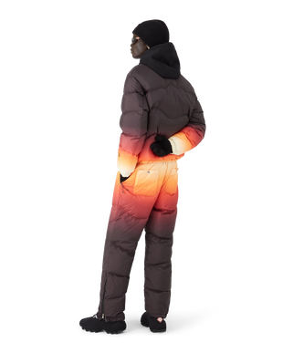 Gradient Quilted Down Puffer Jacket