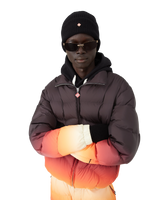 Gradient Quilted Puffer Jacket