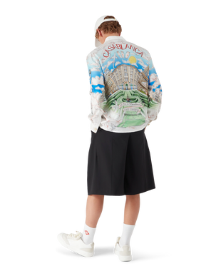 Paris Store Long Sleeve Silk Shirt