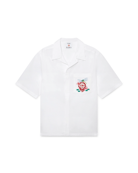 QASIMI カシミ 20SS SAMA POPLIN WRAP SHIRT コットンポプリンラップシャツ SH13 44 ホワイト ノーカラー プルオーバー トップス【新古品】【中古】【QASIMI】 QASIMI カシミ 20SS SAMA POPLIN WRAP SHIRT コットンポプリンラップ