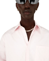 Cotton Monogram Long Sleeve Shirt