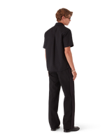 Cotton Monogram Short Sleeve Shirt