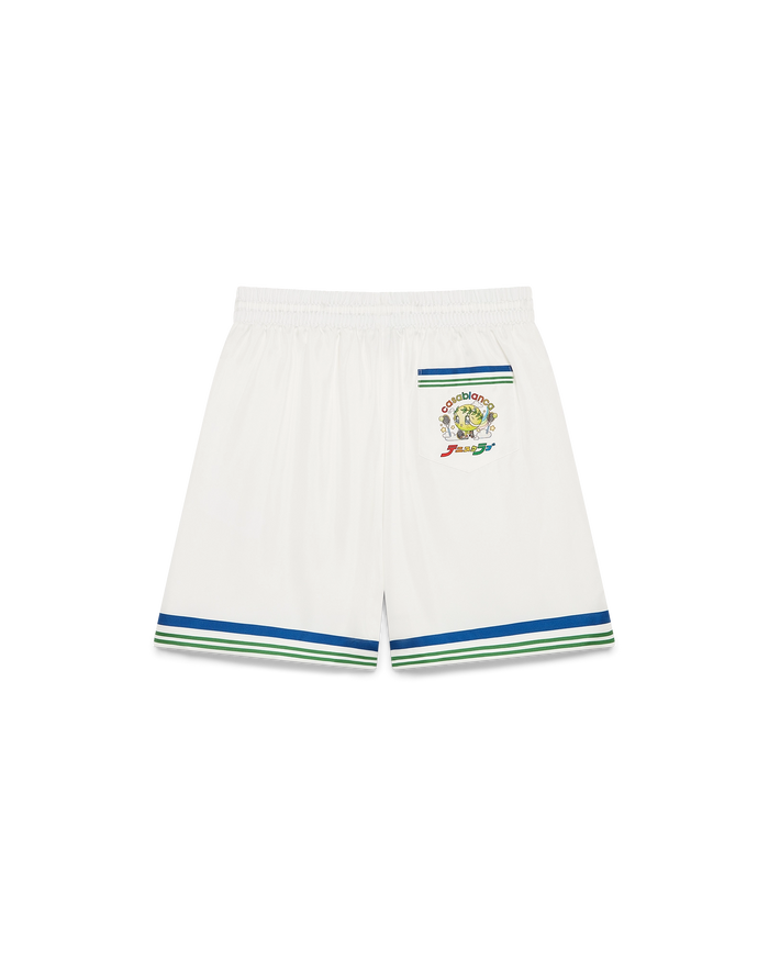 Tennis Club Icon Silk Twill Shorts