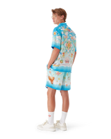 Kawaii Motif Silk Twill Shorts