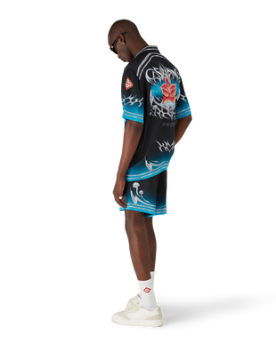 Blades Silk Satin Shorts