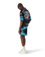 Blades Silk Satin Shorts