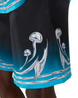 Blades Silk Satin Shorts