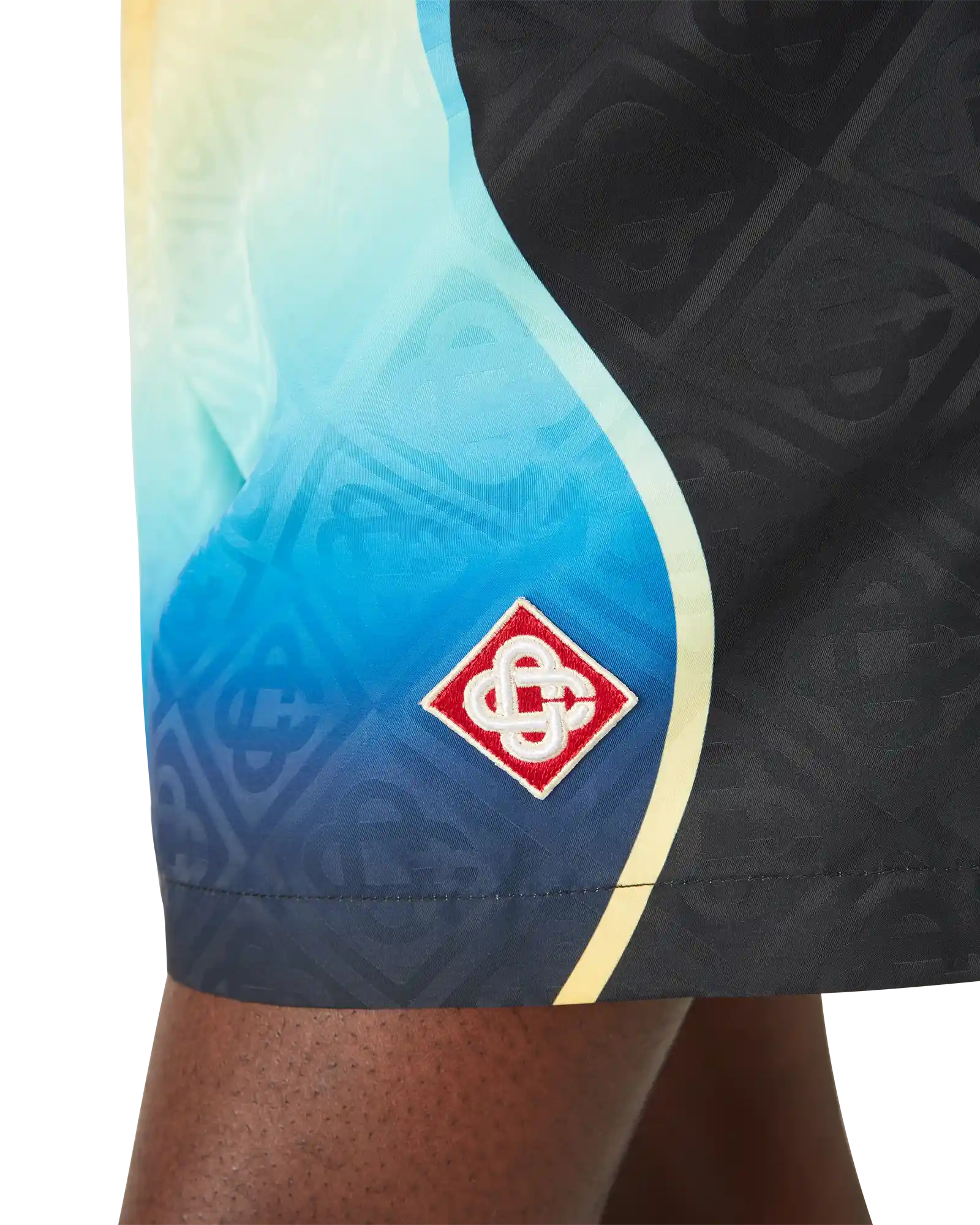 Gradient Jacquard Swim Shorts