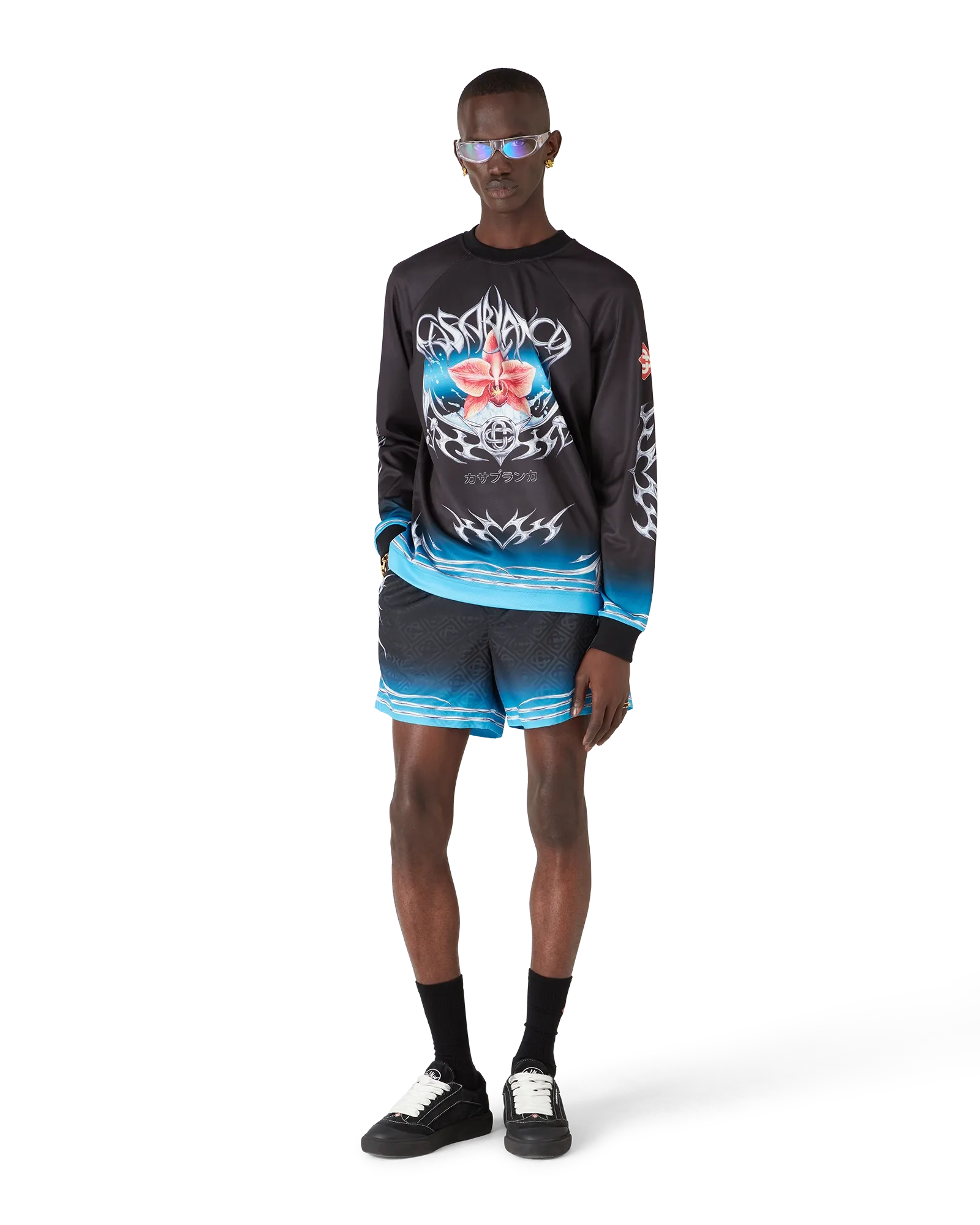 Blades Jacquard Swim Shorts