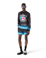 Short de bain en jacquard Blades